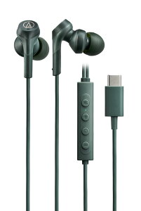 �I�[�f�B�I�e�N�j�J ATH-CKS330NC GR �C���z�� �L�� USB Type-C �m�C�Y�L�����Z�����O �O���[��