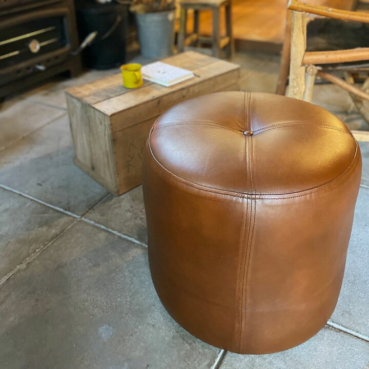 楽天市場】【送料無料】LEATHER CHAIR レザーラウンド チェア 