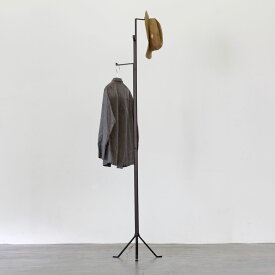 ポールハンガー　ハンガーラック　コートハンガー　シンプルコートラック　省スペース　 おしゃれ ハンガー　収納　ミニマム　北欧　アイアン　モダンデザイン 　スリムコートラック　スリムデザイン　【TC POLE HANGER】