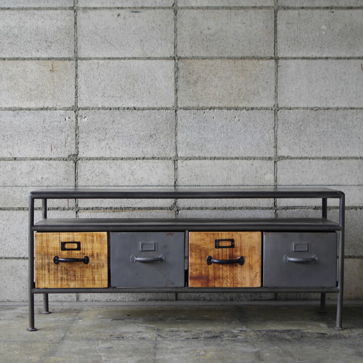 楽天市場】テレビボード アイアン インダストリアル家具 : LIFE FURNITURE
