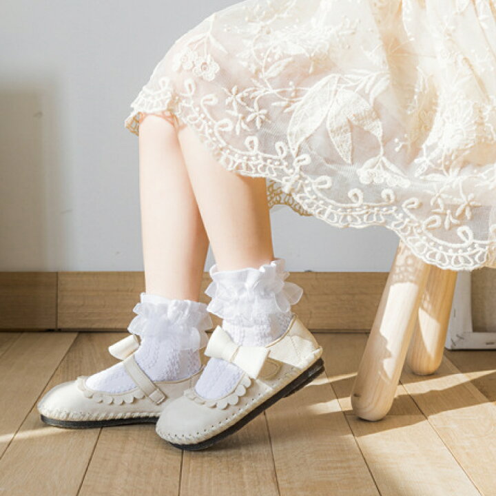 ❣️レース靴下❣️白✨ホワイト✨花柄✨結婚式✨七五三✨発表会✨フォーマル✨入学式✨