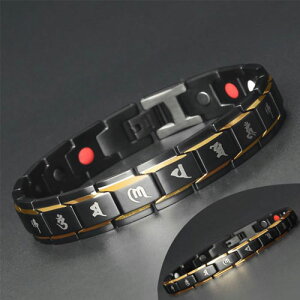 ゲルマニウム ブレスレット メンズ レディース ジュエリー 磁気 男性 おしゃれ 女性 彼氏 彼女 誕生日 記念日 プレゼント 送料無料 ギフト ボックス BOX 付き クリスマス