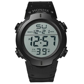 HONHX 腕時計 LED デジタル ファッション男性 スポーツウォッチ スポーツ カジュアル 時計 腕時計 ウォッチ カラーウォッチ カラフルウォッチ 防水