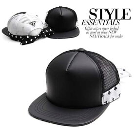 キャップ レディース メンズ Mesh cap ボーダー メッシュ スナップバックキャップ ヒップホップ ダンス 帽子 レザー スナップバック SNAPBACK 帽子ストリート流