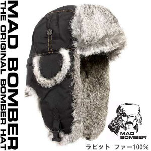 304BLK MAD BOMBER �t���C�g�@hat �X�q �H�~ ���f�B�[�X ���V�A�X�q �}�b�h�{���o�[�n�b�g �E�T�M ���r�b�g�t�@�[100�� �X�L�[�X�q �u�����h �h���p �{���o�[�n�b�g �p�C���b�g�L���b�v �є� �~�X