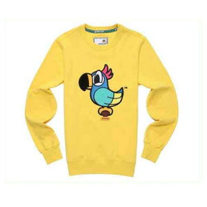 yKizPANCOAT pR[g POPPARROT CREWNECK (SUNFLOWER YELLOW) LN^[ g[i[  N[lbN TVc  g[i[ XEFbg Y fB[X MTM TVc JWA O