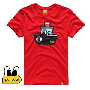 �y���K�i�zPANCOAT �p���R�[�g �L�����N�^�[ T-�V���c POPSHIP T-SHIRTS (TOMATO RED) ���� �� T�V���c �����Y ���f�B�[�X