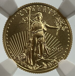 2017N AJ C[O  5h 1/10oz oeB NGCЊӒ MS70