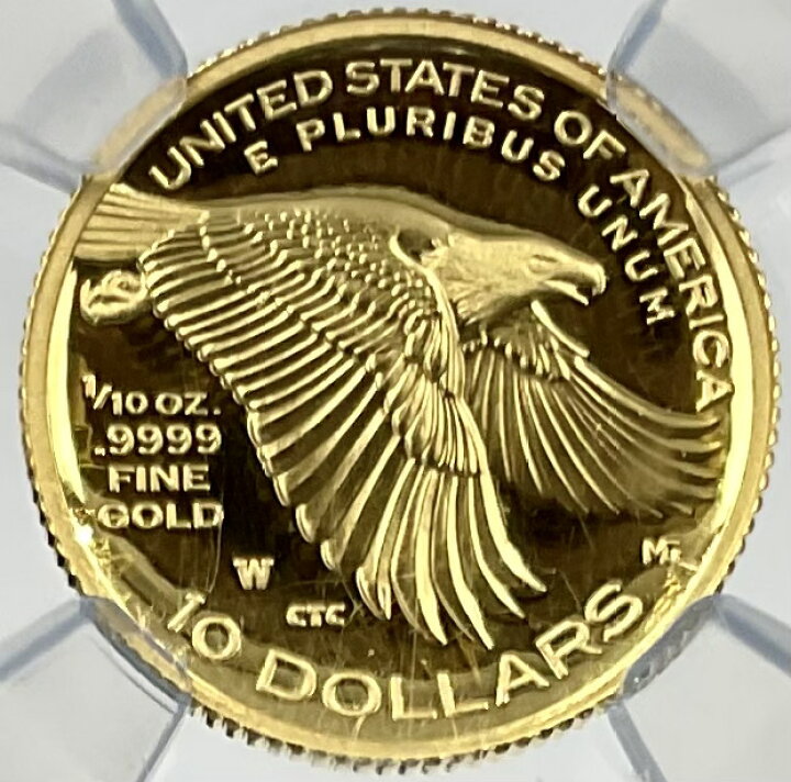 楽天市場】2018年 W アメリカ リバティ ハイレリーフ 1/10oz 10ドル 