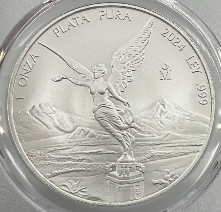 楽天市場】2024年 メキシコ リベルタード 1oz 銀貨 勝利の女神ニーケ 