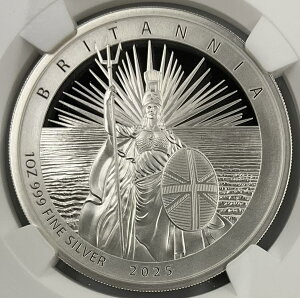 2025�N �C�M���X �u���^�j�A ���C�����~���g 1oz 2�|���h ��� �`���[���Y3�� NGC�ЊӒ� PF69 ULTRA CAMEO
