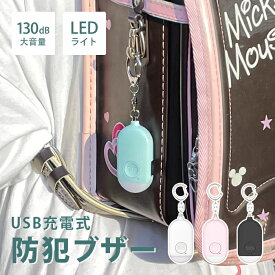 防犯ブザー ランドセル 子ども 防犯ブザー登下校 女の子 大人 女性 男の子 小学生 LEDライト カラビナ付 防犯ブザー 生活防水 大音量 ベル USB充電式 夜道 護身用 緊急 防犯アラーム コンパクト キャラクター キーホルダー 部屋 アウトドア キャンプ 防犯ブザー小型 子供