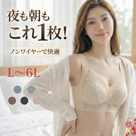 ナイトブラ シームレス コンパクトブラ tシャツブラ ブラジャー 大きいサイズ レース下着 ノンワイヤ― ブラー 脇高 シアー ドッキング 着痩せ ブラ すっきり 大胸 ブラ 締め付けない 補正 痩せ見え グラマラスブラ 敏感肌綿 温活 育児 ナイト Tシャツブラ