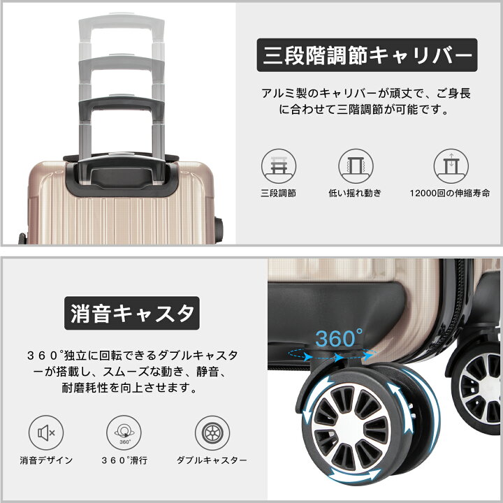 楽天市場】【73%OFF】スーツケース Lサイズ キャリーバッグ キャリーケース 静音 ダブルキャスター 360度回転 TSAローク搭載 ファスナー式 ビジネス 出張 VARNIC (L, 98L) : 生活アイディア館 楽天市場店 楽天市場】【73%OFF】スーツケース Lサイズ キャリーバッグ キャリーケース 静音 ダブルキャスター 360度回転 TSAローク搭載 ファスナー式 ビジネス 出張 VARNIC (L, 98L) : 生活アイディア館 楽天市場店