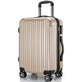 スーツケース キャリーバッグ キャリーケース 機内持ち込み ダブルキャスター 360度回転 TSAローク搭載 ファスナー式 ビジネス (S/M/L, 40.5L/65L/97L) VARNIC