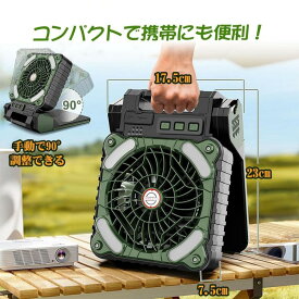 2025最新 ソーラー扇風機 ソーラーファン 5200mah キャンプ扇風機 ハンディーファン 4段階風量 携帯扇風機 ソーラー充電 太陽光充電 防災グッズ 強力 コンセント 卓上 コードレス ファン USB充電 蚊退治 小型扇風機 スマホ充電