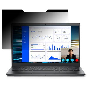 �y�|�C���g2�{�z DELL Vostro 3425 14�C���` 16:9 ������ �`�����h�~ �v���C�o�V�[�t�B���^�[ �y�}�O�l�b�g���z �u���[���C�g�J�b�g �ی�t�B����