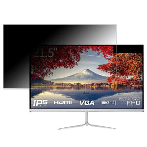 JAPANNEXT JN-IPS215FHD-C65W ������ 21.5�C���` 16:9 �`�����h�~ �v���C�o�V�[�t�B���^�[ �u���[���C�g�J�b�g �ی�t�B���� ���˖h�~ �^�u�E�S���V�[����
