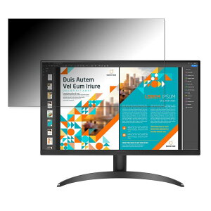 LG 24QP500-B ������ 23.8�C���` 16:9 �`�����h�~ �v���C�o�V�[�t�B���^�[ �u���[���C�g�J�b�g �ی�t�B���� �A���`�O���A �^�u�E�S���V�[����