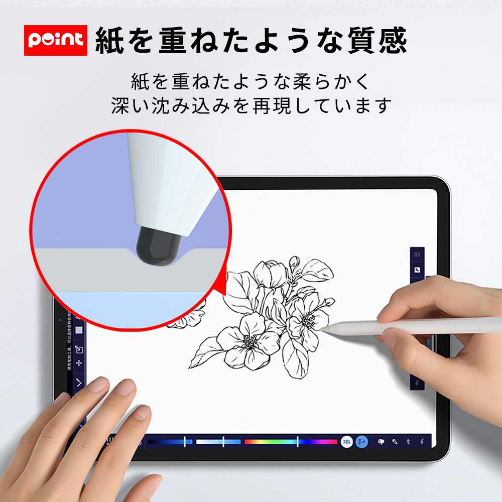 メーカー公式メーカー公式iPad Air 10.5 IPad Pro 10.5 保護フィルム ペーパーライク フィルム 紙のような描き心地 反射低減  非光沢 アンチグレア ペン先磨耗防止 貼り付け失敗無料交換 タブレットPCアクセサリー
