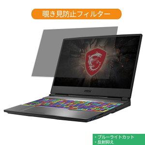 MSI GP65-�V���[�Y 15.6�C���` 16:9 ������ �`�����h�~ �v���C�o�V�[ �t�B���^�[ �u���[���C�g�J�b�g �ی�t�B���� ���˖h�~�^�u�E�S���V�[����