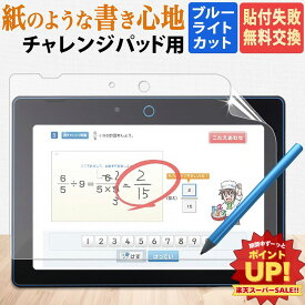 【楽天1位】 チャレンジパッド 保護フィルム チャレンジ タッチ 第6世代 ネクスト Next ペーパーライク フィルム 画面 フィルム ブルーライトカット フィルム チャレンジパッド第6世代 チャレンジパッドNext チャレンジパッドNeo チャレンジパッド3 アンチグレア 反射低減