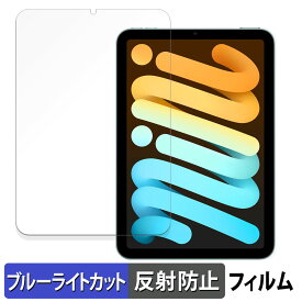 iPad mini ( A17 Pro ) 第7世代 ( 2024 ) 8.3インチ 向けの 保護フィルム ブルーライトカット フィルム 【反射低減】 日本製