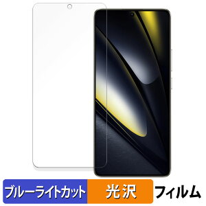 �y�|�C���g2�{�z Xiaomi POCO F6 ������ �ی�t�B���� �u���[���C�g�J�b�g �t�B���� �y����d�l�z ���{��