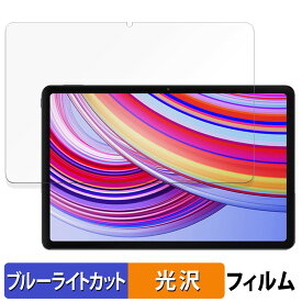 Xiaomi Redmi Pad Pro 5G 向けの 保護フィルム ブルーライトカット フィルム 【光沢仕様】 日本製