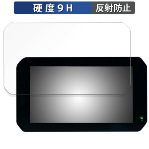 NikoMaku 5インチ バイク用 ドライブレコーダー SM-1 用 ガラスフィルム (極薄ファイバー) 保護フィルム 【9H高硬度 反射低減】 日本製