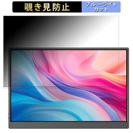 JAPANNEXT JN-MD-IPS105FHDPR 向けの 【180度】 覗き見防止 フィルム ブルーライトカット アンチグレア 日本製