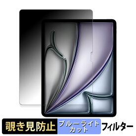Apple iPad Air 11インチ M2 2024 向けの 【180度】 覗き見防止 フィルム ブルーライトカット アンチグレア 日本製