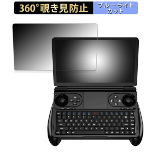 GPD WIN Mini 向けの 【360度】 覗き見防止 フィルム ブルーライトカット 日本製