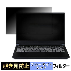 iiyama LEVEL-15FX165-i7-RM4X 15.6�C���` 16:9 ������ �`�����h�~ �v���C�o�V�[�t�B���^�[ �y�^�u�E�S���V�[�����z �u���[���C�g�J�b�g �ی�t�B���� ���˖h�~