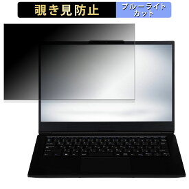 iiyama STYLE-14FH124-i3-UC4X 14インチ 16:9 向けの 覗き見防止 プライバシーフィルター 【タブ・粘着シール式】 ブルーライトカット 保護フィルム 反射防止