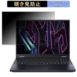 �y�|�C���g2�{�z acer PH16-71-N73Z47(Predator Helios 16) 16�C���` 16:10 ������ �`�����h�~ �v���C�o�V�[�t�B���^�[ �y�^�u�E�S���V�[�����z �u���[���C�g�J�b�g �ی�t�B���� ���˖h�~