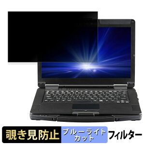Panasonic TOUGHBOOK FZ-55�V���[�Y 14�C���` 16:9 ������ �`�����h�~ �v���C�o�V�[�t�B���^�[ �y�^�u�E�S���V�[�����z �u���[���C�g�J�b�g �ی�t�B���� ���˖h�~