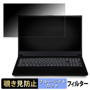 iiyama LEVEL-15FX164-i7-RMPX-NGS 15.6�C���` 16:9 ������ �`�����h�~ �v���C�o�V�[�t�B���^�[ �y�^�u�E�S���V�[�����z �u���[���C�g�J�b�g �ی�t�B���� ���˖h�~