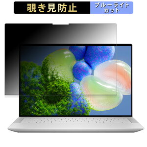 �y�|�C���g2�{�z Dell XPS 14 (9440)(FHD+ �t���[�����X �f�B�X�v���C���f��) ������ �`�����h�~ �v���C�o�V�[�t�B���^�[ �y�^�u�E�S���V�[�����z �u���[���C�g�J�b�g �ی�t�B���� ���{��