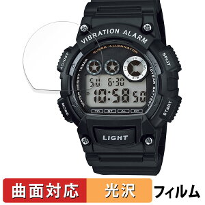 CASIO Collection W-735H�V���[�Y �p �ی�t�B���� �y�ȖʑΉ� ����d�l�z �L�Y�C�� ���{��