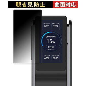 ACEMAGIC S1 Mini PC 向けの 【180度 曲面対応】 覗き見防止 フィルム ブルーライトカット アンチグレア 日本製