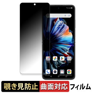 ZTE nubia Flip 2 ( ���C���f�B�X�v���C ) �y 180�x �ȖʑΉ� �z �`�����h�~ �t�B���� �u���[���C�g�J�b�g ����d�l ���{��