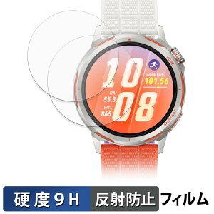 HUAWEI WATCH GT Runner 2 (2���Z�b�g) �p �ی�t�B���� �y 9H���d�x ���˒ጸ �z �t�B���� �����K���X�Ɠ����̍��d�x ���{��