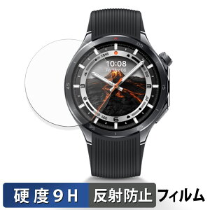 OPPO Watch X2 46mm (2���Z�b�g) �p �ی�t�B���� �y 9H���d�x ���˒ጸ �z �t�B���� �����K���X�Ɠ����̍��d�x ���{��