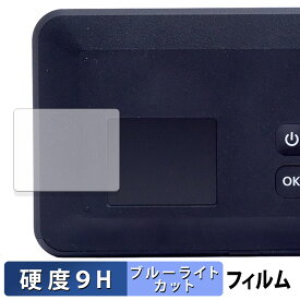 Kodak Mini Shot 2 RETRO (2枚セット) 用 保護フィルム ブルーライトカット フィルム 【 9H高硬度 反射低減 】 強化ガラスと同等の高硬度