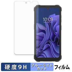 Blackview BV5300 / BV5300 Plus / BV5300 Pro �ی�t�B���� �u���[���C�g�J�b�g �t�B���� �y 9H���d�x ���˒ጸ �z �����K���X�Ɠ����̍��d�x ���{��