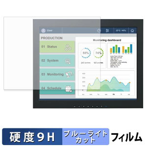 EIZO FDX1502T-AACTBK / FDX1502T-AACTGY / FDX1502T-AACFBK / FDX1502T-AACFGY �ی�t�B���� �u���[���C�g�J�b�g �t�B���� �y 9H���d�x ���˒ጸ �z �����K���X�Ɠ����̍��d�x ���{��