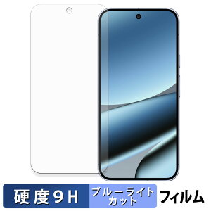 【ポイント2倍】 Google Pixel 10 Pro XL ( 画面 ) 保護フィルム ブルーライトカット フィルム 【 9H高硬度 光沢仕様 】 強化ガラスと同等の高硬度 日本製