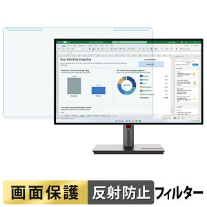 �y�|�C���g2�{�z ���O���ȒP Lenovo ThinkVision P27q-30 �u���[���C�g�J�b�g �t�B���^�[ �A���`�O���A �t���ی� �v���e�N�^�[