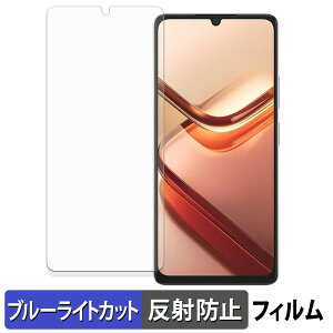 【ポイント2倍】 DOOGEE Note 58 / 58 Pro 保護フィルム ブルーライトカット フィルム 【 反射低減 】 日本製
